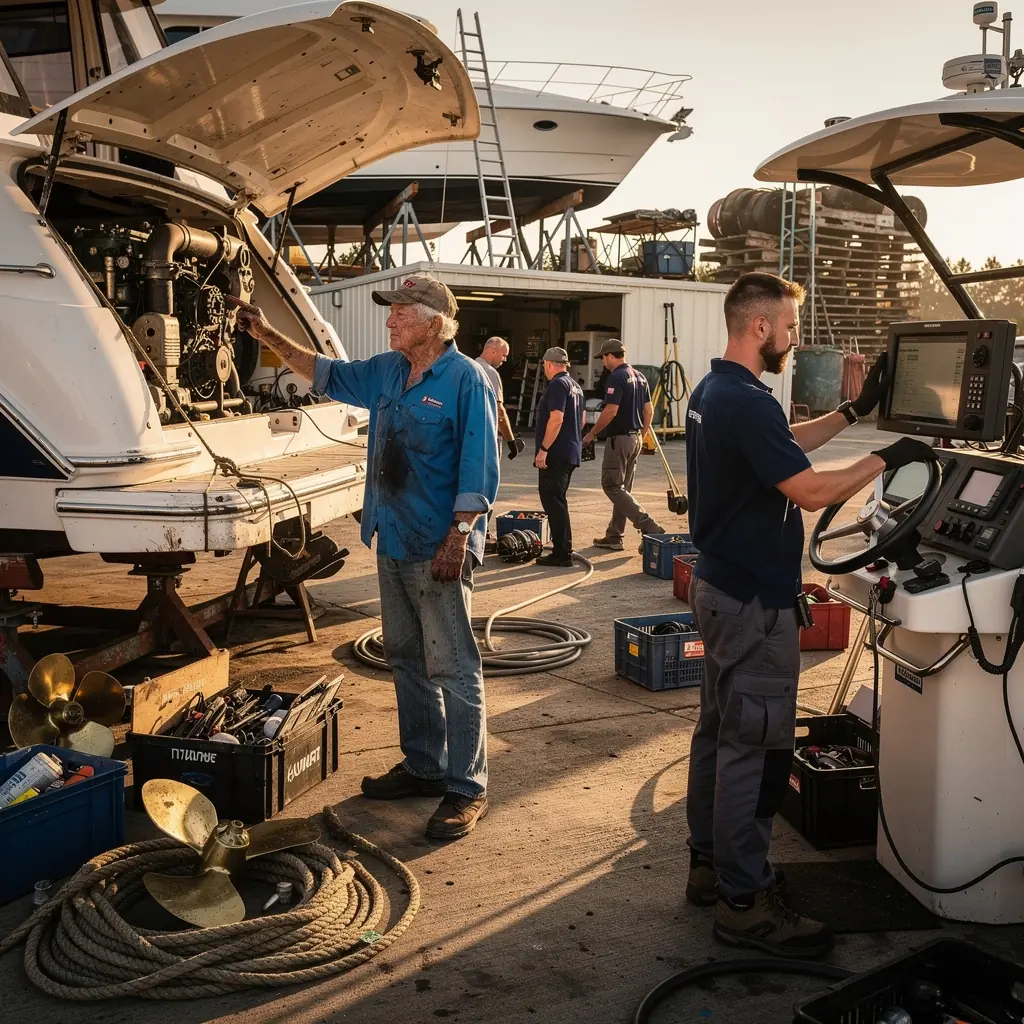 Kvalitatīvi instrumenti jahtu remontam un apkopei